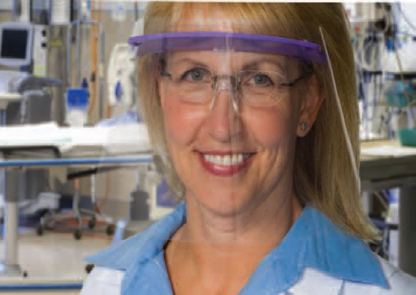 VS-2211-100SH: Value-Shield® Disposable Face Shield Visors/Nosepieces (100 visors/Case)